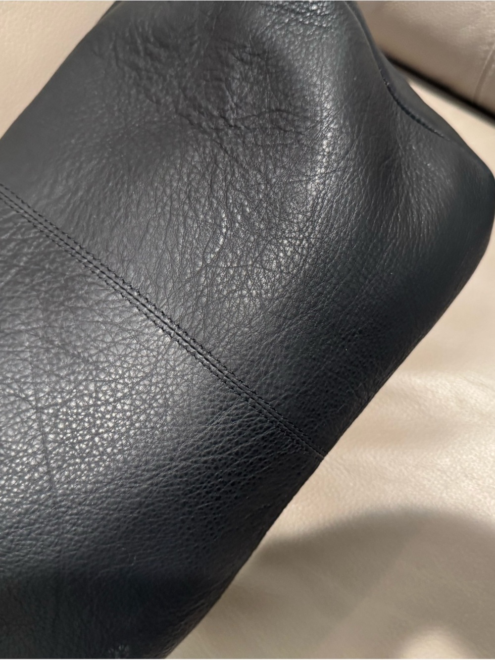 RE:designed Project 10 Leather Bag in Black/Gold - Picture 5 of 6
